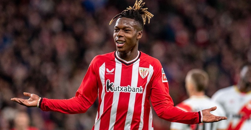 nico williams con el athletic club