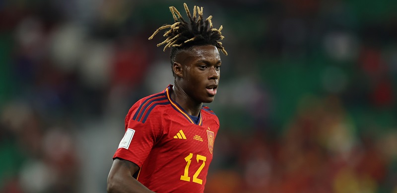 nico williams con españa